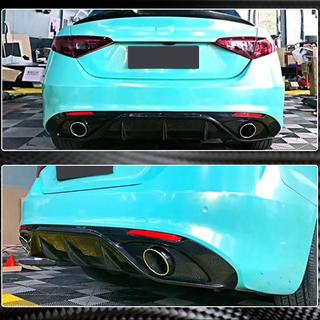 Achterbumperdiffuser (voor Sport, carbon) foto 4