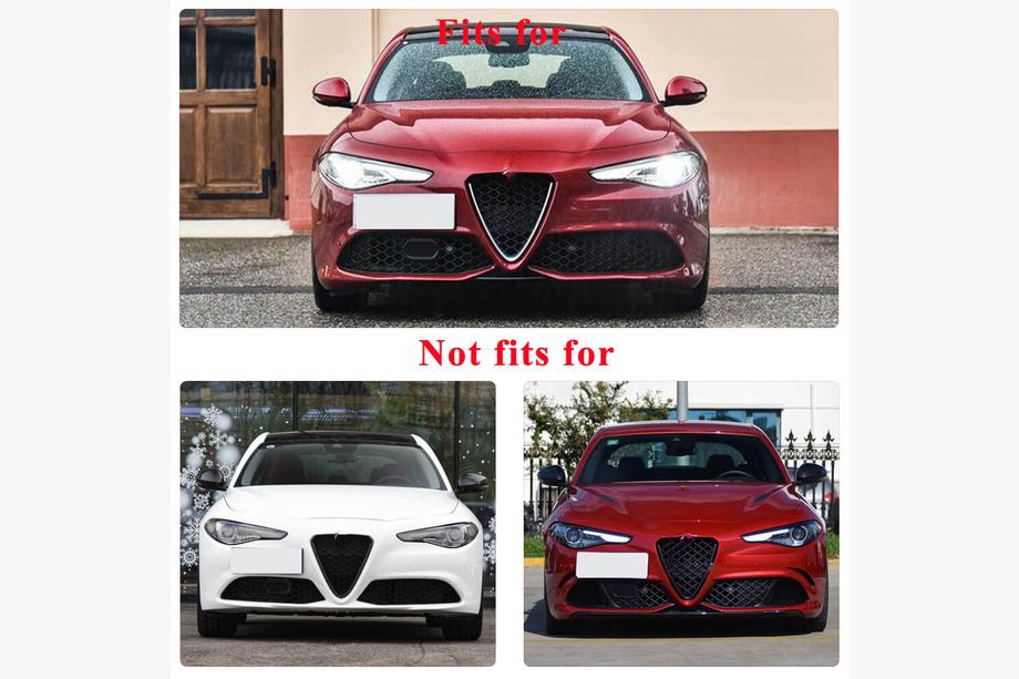 Alfa Romeo Giulia 2016–2022 Achterbumperdiffuser (voor Sport, carbon) Foto 7