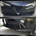 Alfa Romeo Stelvio 2016– Front lip splitter (voor Base, 2017-2023, carbon) foto 4