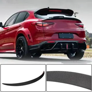 Onderlipspoiler V3 (2017-2023, Dry Carbon) Alfa Romeo Stelvio 2016– foto 1