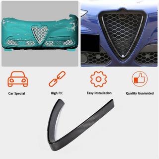 Afdekking voor radiateurgrille (2017-2023, droog carbon) Alfa Romeo Stelvio 2016– foto 2
