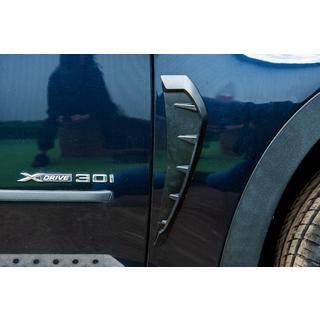 Universele spatbord ventilatieroosters Type-E (imitatie, 2 stuks, rubber) foto 1