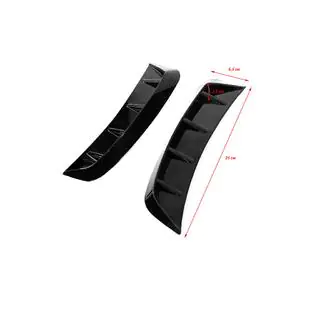 Universele ventilatieroosters voor spatborden Type-G (imitatie, 2 stuks) foto 4