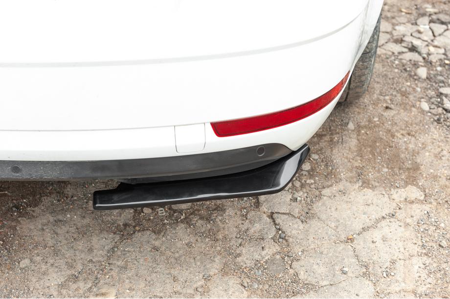 Universele Flap-extensions voor achterbumper type-A (2 stuks, hoogglans zwart, ABS-kunststof) Foto 14