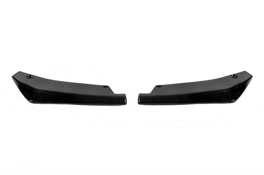 Universele Flap-extensions voor achterbumper type-A (2 stuks, hoogglans zwart, ABS-kunststof) Foto 4