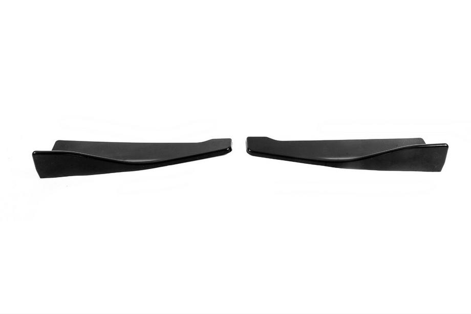 Universele flap-extensions voor achterbumper type B (2 stuks, hoogglans zwart, ABS-kunststof) Foto 1