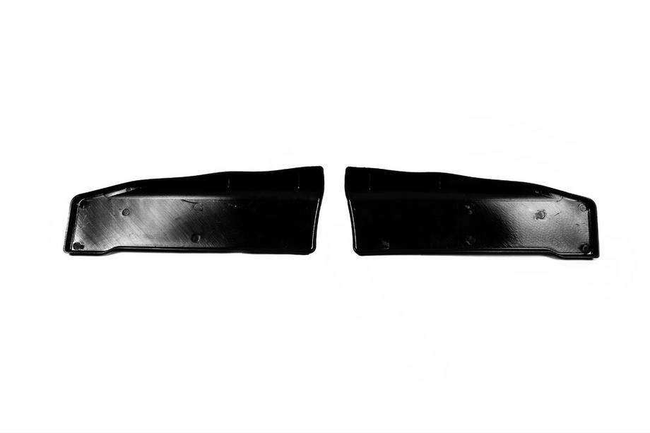 Universele Flap-extensions voor achterbumper type-C (2 stuks, hoogglans zwart, ABS-kunststof) Foto 5