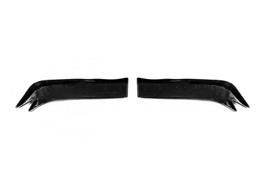 Universele flap-sets voor achterbumper type-E (2 stuks, hoogglans zwart, ABS-kunststof) Foto 9