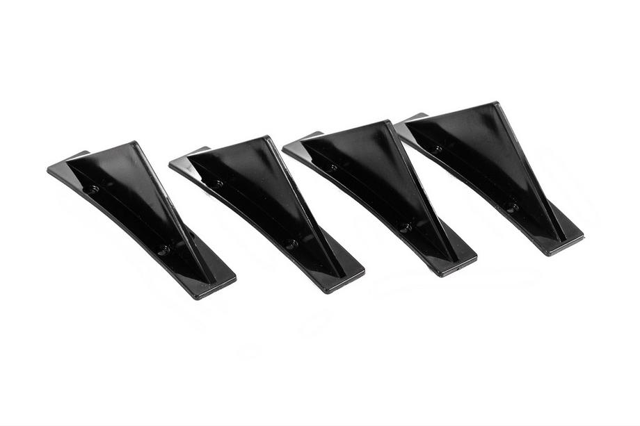 Universele achterdiffuser Type G (4 stuks, hoogglans zwart, ABS-kunststof) Foto 1