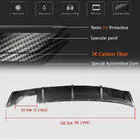 Audi A3 2012–2020 Achterbumper diffuser V2 (voor Base Sedan 2012-2016, carbon) foto 5