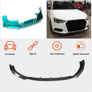 Frontsplitter Lip V1 voor voorbumper (voor Base 2017-2020 Sedan, carbon) foto 2