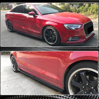 Zijskirts (voor Base Sedan, carbon) Audi A3 2012–2020 foto 3