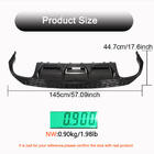 Audi A3 2020– Achterbumper diffuser V2 (voor S-Line Sedan 2020-2023, carbon) foto 5