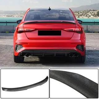 Spoiler V2 (voor sedan, carbon) foto 1