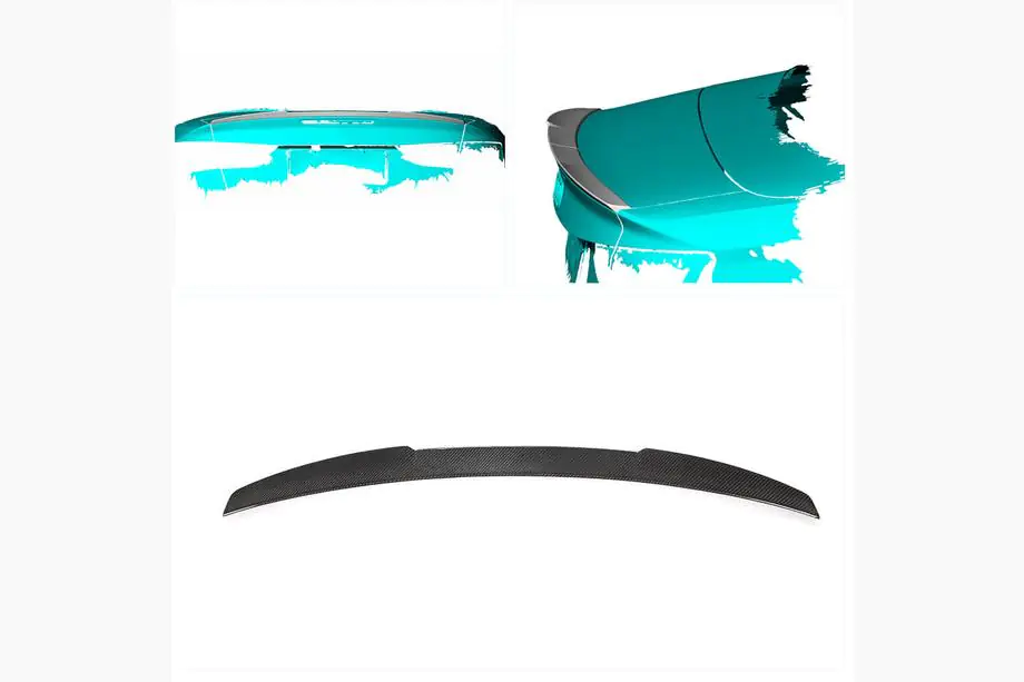 Audi A3 2012–2020 Spoiler (cabriolet, carbon) Foto 2