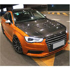 Audi A3 2012–2020 Motorkap V1 (voor Sedan 2012-2016, koolstof) foto 3