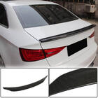 Audi A3 2012–2020 Spoiler V7 (voor Sedan, carbon) foto 1