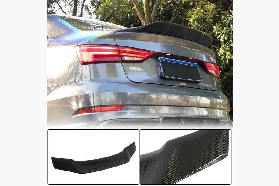 Audi A3 2012–2020 Spoiler V1 (voor sedan, carbon) Foto 2