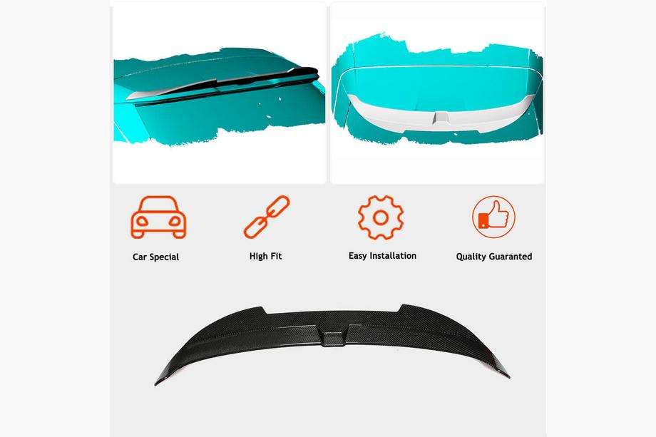 Audi A3 2020– Spoiler (voor hatchback, carbon) Foto 2