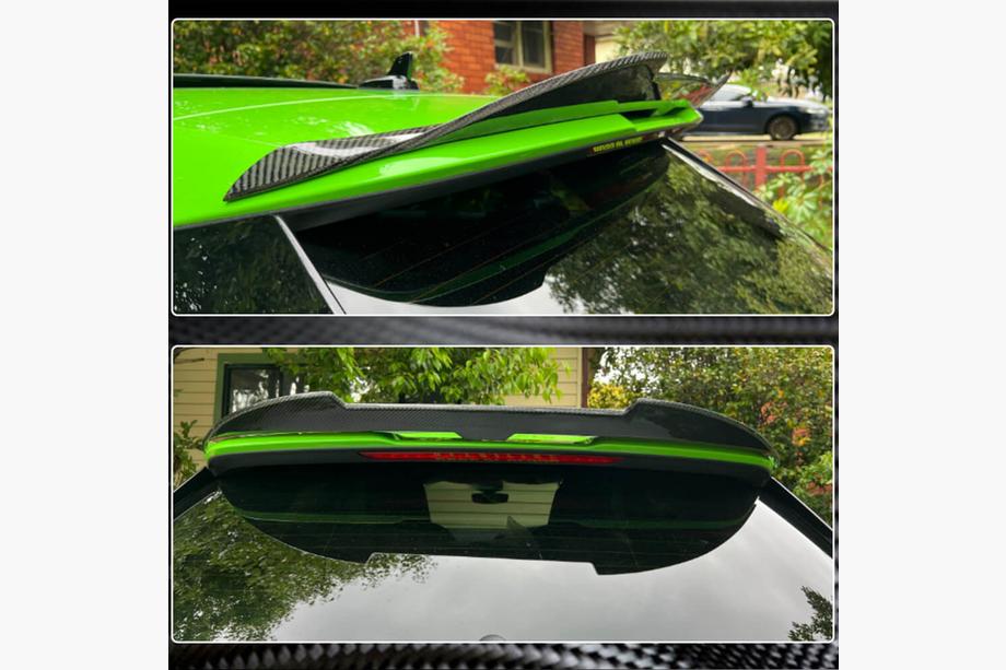 Audi A3 2020– Spoiler (voor hatchback, carbon) Foto 4