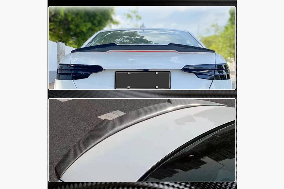 Audi A3 2020– Spoiler V1 (voor sedan, carbon) Foto 4