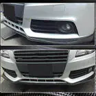 Audi A4 B8 2007–2015 Front bumper lip Lip (voor Base 2007-2011, carbon) foto 3