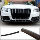 Audi A4 B8 2007–2015 Centrale frontbumperlip (voor Base 2007-2011, carbon) foto 1