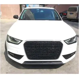 Front bumper lip (voor Base 2011-2015, carbon) Audi A4 B8 2007–2015 foto 2