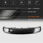 Audi A4 B8 2007–2015 Achterbumper diffuser (voor Base 2011-2015, carbon) foto 5