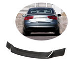 Audi A4 B8 2007–2015 Spoiler V4 (voor Base 2011-2015, carbon) foto 1