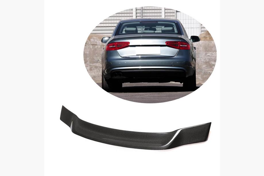 Audi A4 B8 2007–2015 Spoiler V4 (voor Base 2011-2015, carbon) Image