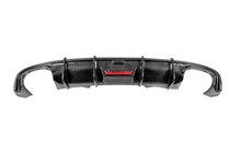 Audi A4 B9 2015–2024 Achterbumper diffuser (voor Base Sedan 2015-2019, Carbon) foto 2