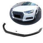 Audi A4 B9 2015–2024 Voorbumper lipspoiler Lip V1 (voor Base Sedan 2015-2019, carbon) foto 1