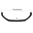 Audi A4 B9 2015–2024 Voorbumper lipspoiler Lip V1 (voor Base Sedan 2015-2019, carbon) foto 5
