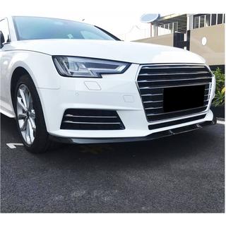 Voorbumper lipspoiler Lip V1 (voor Base Sedan 2015-2019, carbon) foto 3