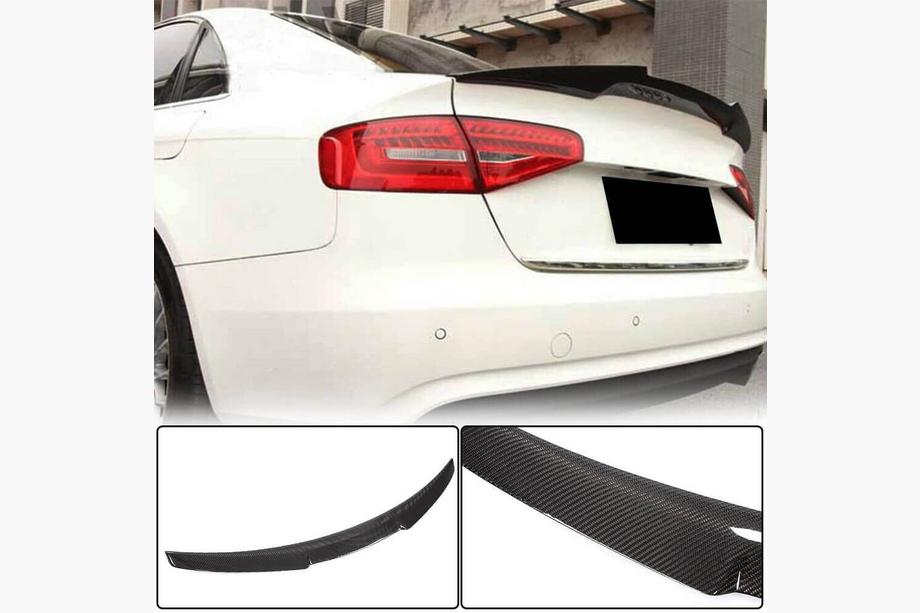 Audi A4 B8 2007–2015 Spoiler V1 (voor Base 2011-2015, carbon) Image