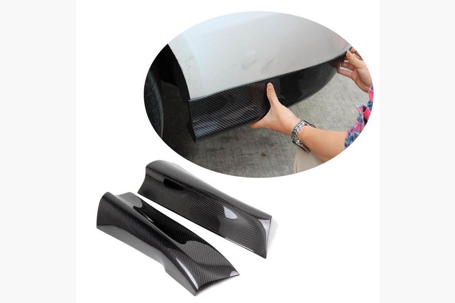 Audi A4 B8 2007–2015 Achterbumper flaps Flap (voor Base 2011-2015, carbon) Image