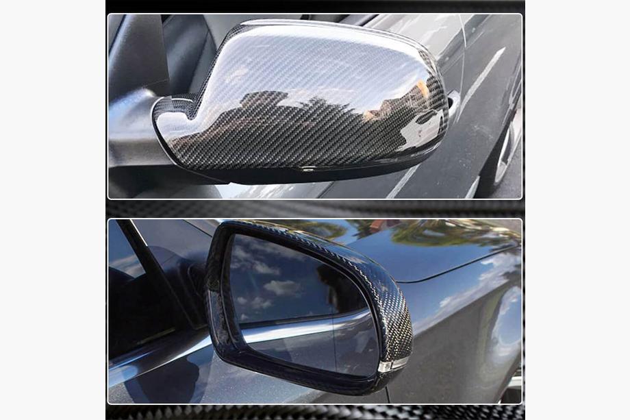 Audi A4 B8 2007–2015 Spiegelkappen Replacement Style (Carbon) V2 Foto 4