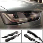 Audi A4 B8 2007–2015 Koplamp wenkbrauwen (2011-2015, Carbon) foto 1