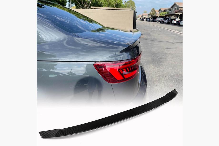 Audi A4 B9 2015–2024 Spoiler V5 (voor Sedan, carbon) Image