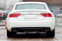 Audi A5 2007–2015 Spoiler V4 (voor Sportback, carbon) foto 1