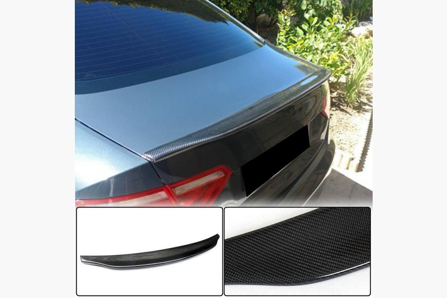 Audi A5 2007–2015 V6 spoiler (voor Coupe, carbon) Image