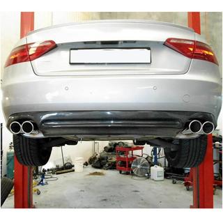 Achterbumper diffuser (voor Base coupé/cabriolet 2007-2011, carbon) Audi A5 2007–2015 foto 2