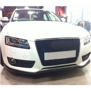 Frontbumper lip Lip V2 (voor Base 2007-2011, carbon) Audi A5 2007–2015 foto 2