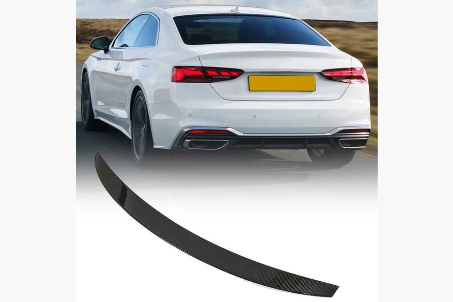 Audi A5 2016–2025 Spoiler V3 (voor coupé, carbon) Image