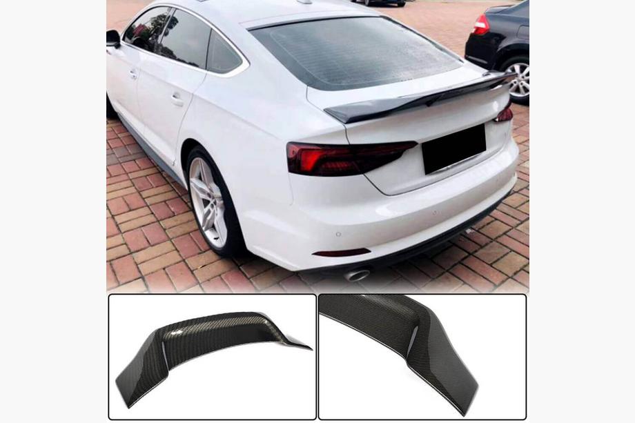 Audi A5 2007–2015 Spoiler V3 (voor Sportback, carbon) Image