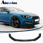 Audi A5 2016–2025 Voorbumper frontlip Lip V2 (voor S-Line 2016-2020, carbon) foto 1