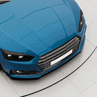 Audi A5 2016–2025 Voorbumper frontlip Lip V2 (voor S-Line 2016-2020, carbon) foto 2