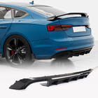 Audi A5 2016–2025 Achterbumper diffuser V3 (voor S-Line 2016-2020, carbon) foto 1