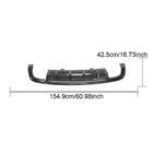 Audi A5 2016–2025 Achterbumper diffuser V3 (voor S-Line 2016-2020, carbon) foto 10